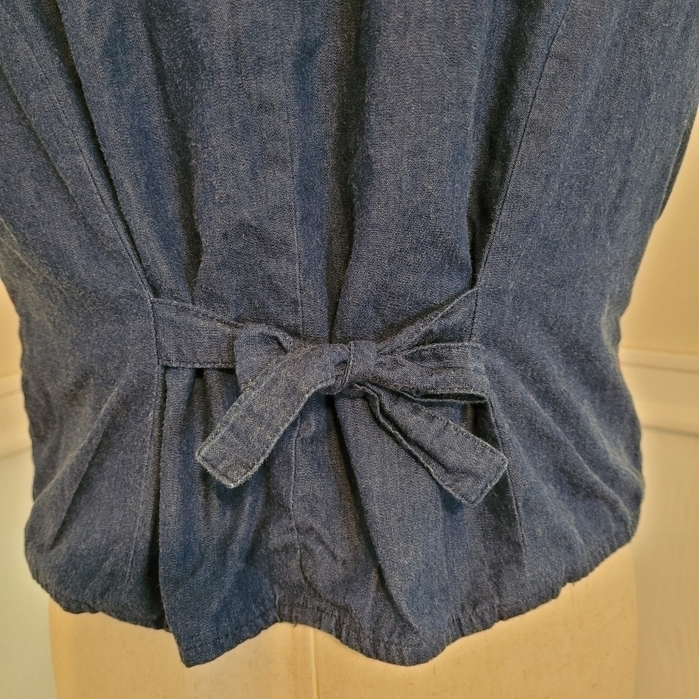 Vintage Patriotic Patchwork Button Down Usa Ameri… - image 7